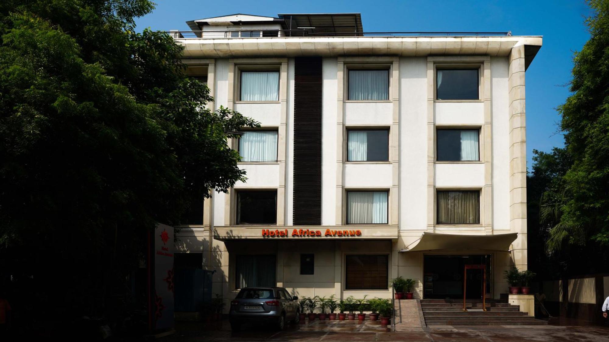 Hotel Africa Avenue - Greater Kailash 1 뉴델리 외부 사진
